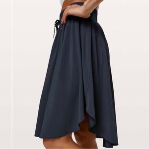 NWT Lululemon The Everyday Skirt Navy